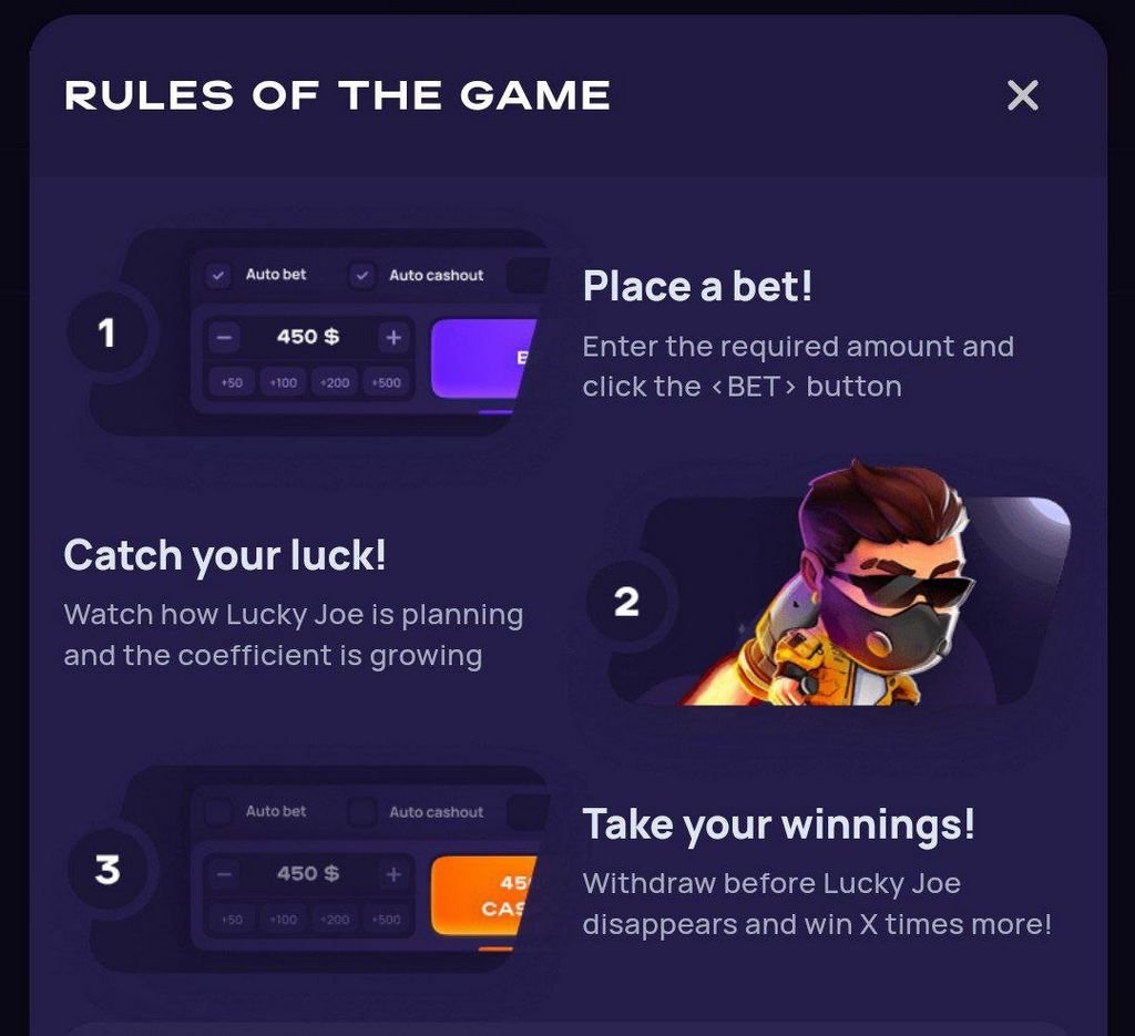 Sitio web oficial del juego Lucky Jet